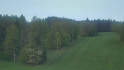 Dojezd hlavní sjezdovky
