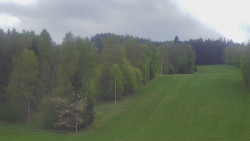 Dojezd hlavní sjezdovky