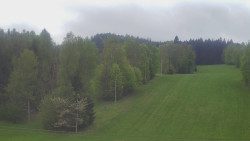 Dojezd hlavní sjezdovky