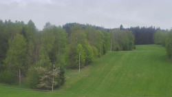 Dojezd hlavní sjezdovky