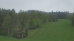 Dojezd hlavní sjezdovky