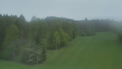 Dojezd hlavní sjezdovky