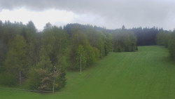 Dojezd hlavní sjezdovky