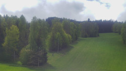 Dojezd hlavní sjezdovky