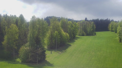Dojezd hlavní sjezdovky