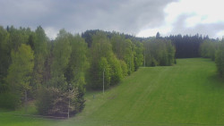 Dojezd hlavní sjezdovky