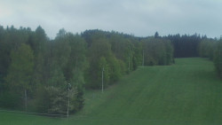 Dojezd hlavní sjezdovky
