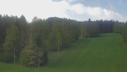 Dojezd hlavní sjezdovky