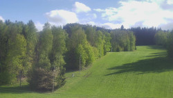 Dojezd hlavní sjezdovky
