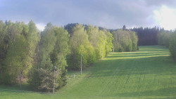 Dojezd hlavní sjezdovky