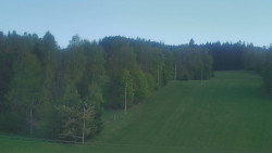 Dojezd hlavní sjezdovky