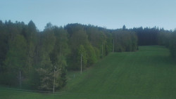 Dojezd hlavní sjezdovky