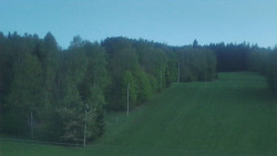 Dojezd hlavní sjezdovky