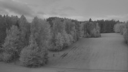 Dojezd hlavní sjezdovky