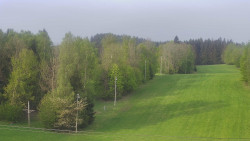 Dojezd hlavní sjezdovky
