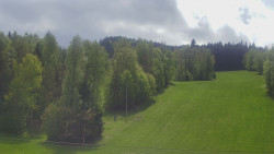 Dojezd hlavní sjezdovky