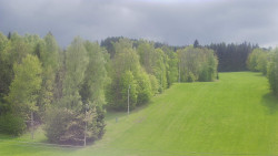 Dojezd hlavní sjezdovky