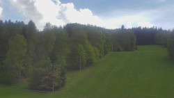 Dojezd hlavní sjezdovky