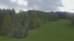 Dojezd hlavní sjezdovky