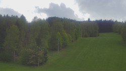 Dojezd hlavní sjezdovky