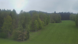 Dojezd hlavní sjezdovky