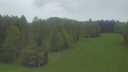 Dojezd hlavní sjezdovky
