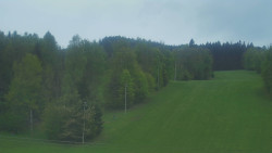 Dojezd hlavní sjezdovky