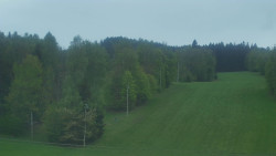 Dojezd hlavní sjezdovky