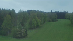 Dojezd hlavní sjezdovky