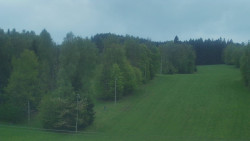 Dojezd hlavní sjezdovky