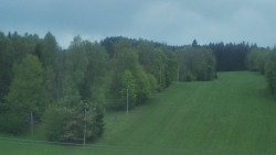 Dojezd hlavní sjezdovky