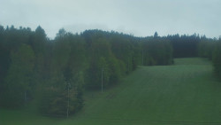 Dojezd hlavní sjezdovky