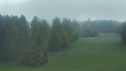 Dojezd hlavní sjezdovky