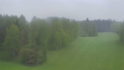 Dojezd hlavní sjezdovky