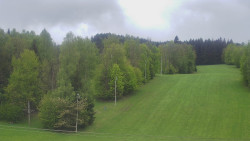 Dojezd hlavní sjezdovky