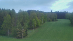 Dojezd hlavní sjezdovky