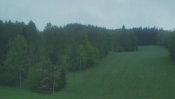Dojezd hlavní sjezdovky