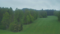 Dojezd hlavní sjezdovky