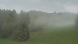 Dojezd hlavní sjezdovky