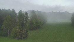 Dojezd hlavní sjezdovky