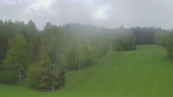 Dojezd hlavní sjezdovky