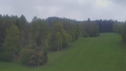 Dojezd hlavní sjezdovky