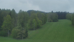 Dojezd hlavní sjezdovky
