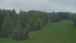 Dojezd hlavní sjezdovky