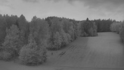 Dojezd hlavní sjezdovky