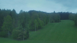 Dojezd hlavní sjezdovky