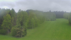Dojezd hlavní sjezdovky