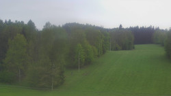 Dojezd hlavní sjezdovky