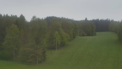 Dojezd hlavní sjezdovky