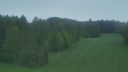 Dojezd hlavní sjezdovky